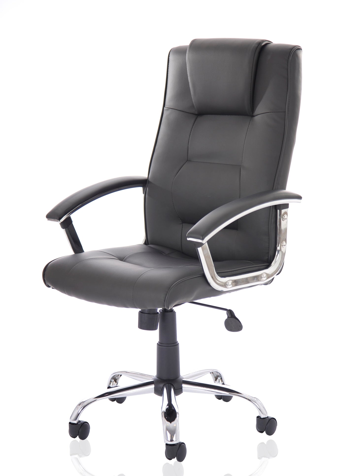 Thrift Executive Chair Black Soft Bonded Leather EX000163