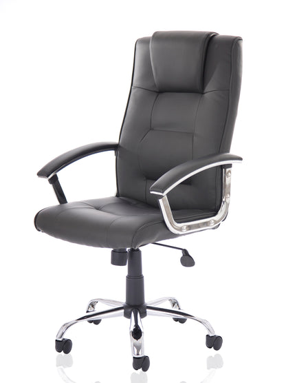 Thrift Executive Chair Black Soft Bonded Leather EX000163
