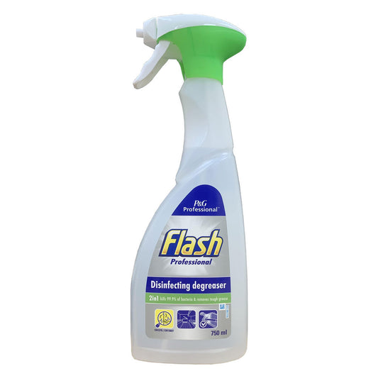 Flash Professional Disinfecting Degreaser Spray 750ml