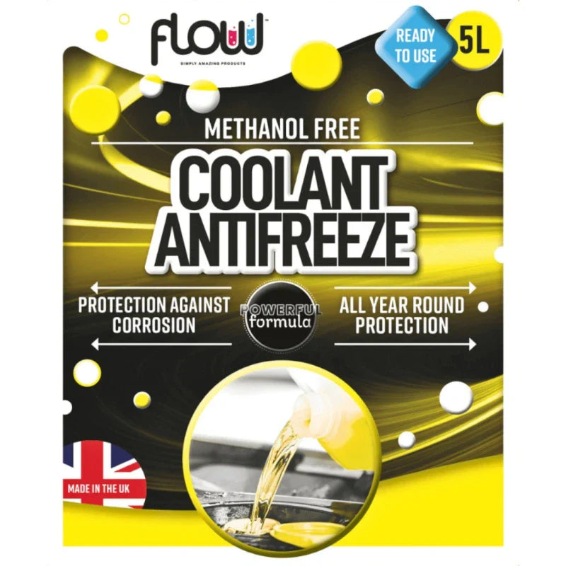 Flow Chemicals Ready To Use Anti-freeze Engine Coolant | 1 x 5L