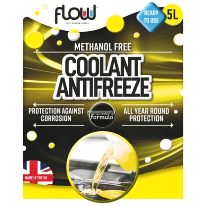 Flow Chemicals Ready To Use Anti-freeze Engine Coolant | 1 x 5L