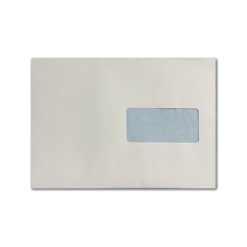 5 Star C5 Window Pocket Envelope Peel and Seal 80gsm White (Pack of 25) 600407