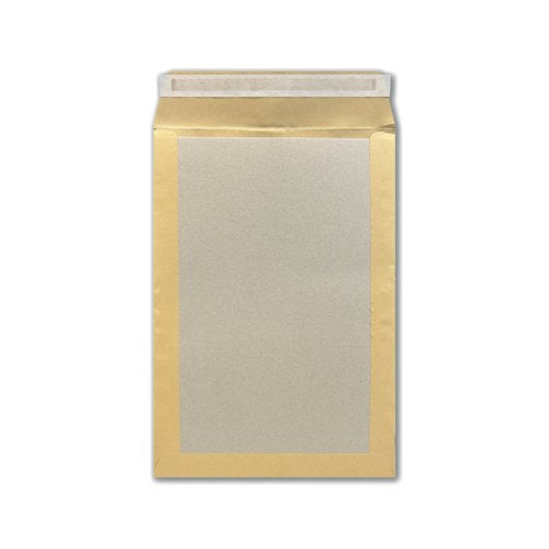 5 Star C4 Board Backed Envelope Peel and Seal 120gsm Manilla (Pack of 10) 600618
