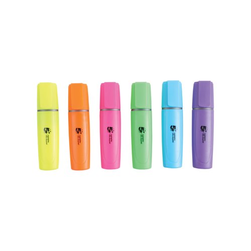 5 Star Highlighter Set Recycled Content Bright Assorted (Pack of 48) FS667995