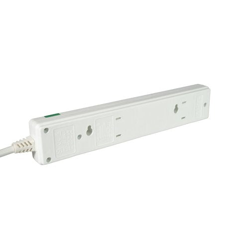 5 Star 4-Way Extension Lead 13 Amp 5m White FS668149