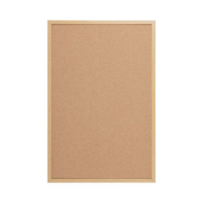 5 Star Cork Noticeboard Oak Effect Frame 1800x1200mm FS669062