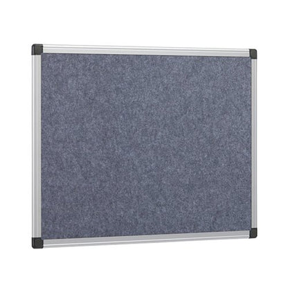 5 Star Fire Retardant Noticeboard 1800x1200mm Grey FS669104