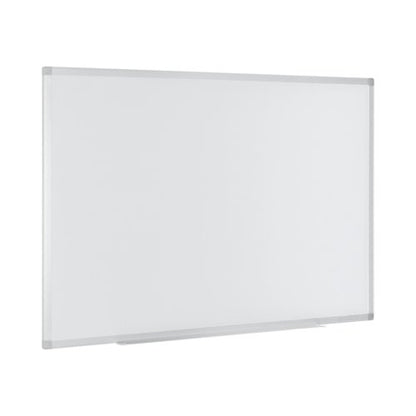 5 Star Enamel Magn Whiteboard with Clip-on Tray 1800x1200mm FS669125