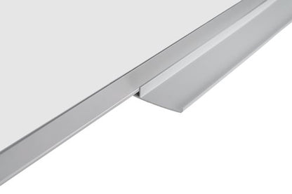 5 Star Enamel Magn Whiteboard with Clip-on Tray 1800x1200mm FS669125