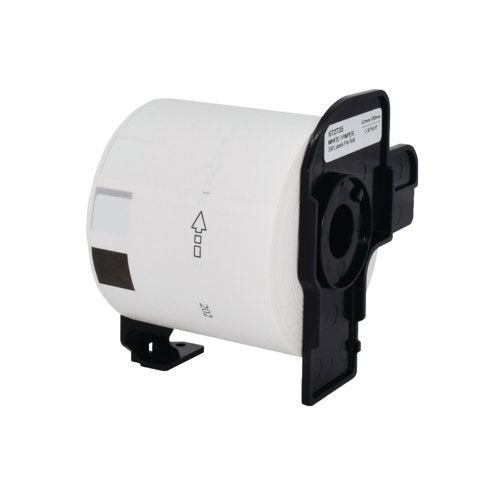 Five Star Non-OEM Replacement for Brother DK-11202 Black on White 62mm x 100mm 300/Roll FS672735