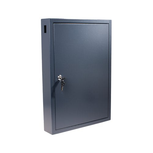 5 Star Deluxe Steel Key Cabinet 100 Key Capacity Dark Grey FS675119