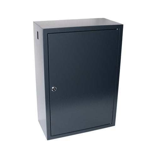 5 Star Deluxe Steel Key Cabinet 300 Key Capacity Dark Grey FS675210