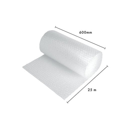 5 Star Bubble Wrap Roll Small Bubble 600mmx25m Clear FS678807