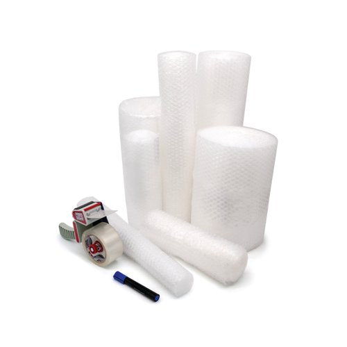 5 Star Bubble Wrap Roll Small Bubble 600mmx25m Clear FS678807