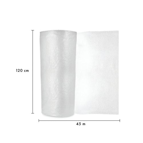 5 Star Bubble Wrap Roll Large Bubble 1200mmx45m Clear FS678811