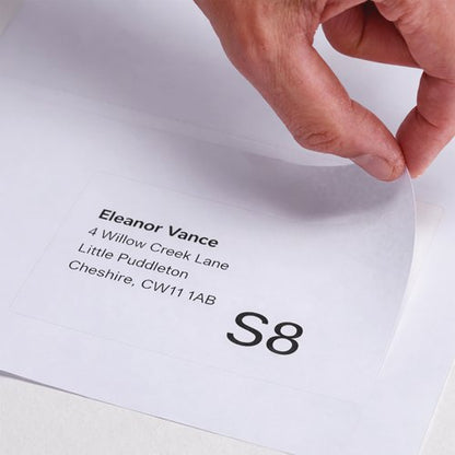 5 Star A4 Integrated Labels S8 190x90mm Pack of 1000 FS679945