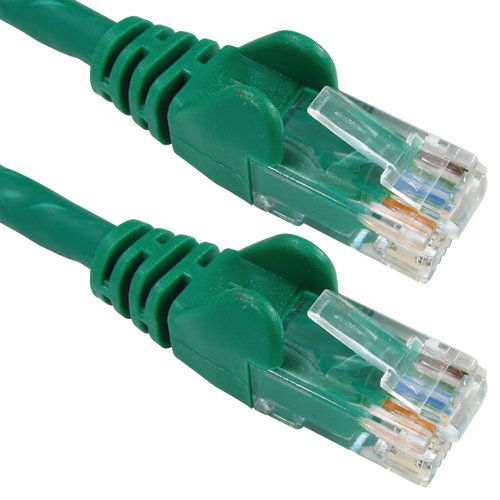 5 Star Cat6 LSOH Patch Cable Moulded 10m Green FS686928