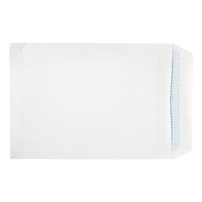 5 Star Recycled C4 Pocket Envelope Self Seal 100gsm 324x229mm White (Pack of 250) 937915