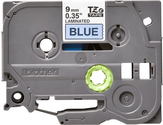 Brother Black On Blue Label Tape 9mm x 8m - TZE521