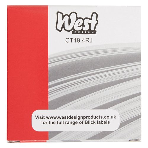 Blick Labels in Dispensers Round 19mm Blue (Pack of 1280) RS011453