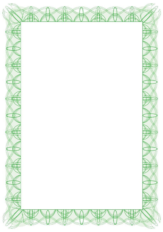 Computer Craft Certificate Paper A4 90gsm Reflex Green (Pack 30) - CCC2020