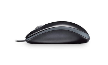 Logitech Black Mk120 Wired Keyboard And Mouse Set 920-002552
