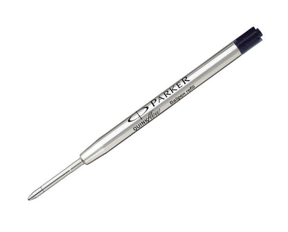 Parker Quink Ballpoint Pen Refill Medium Black Blister S0909550