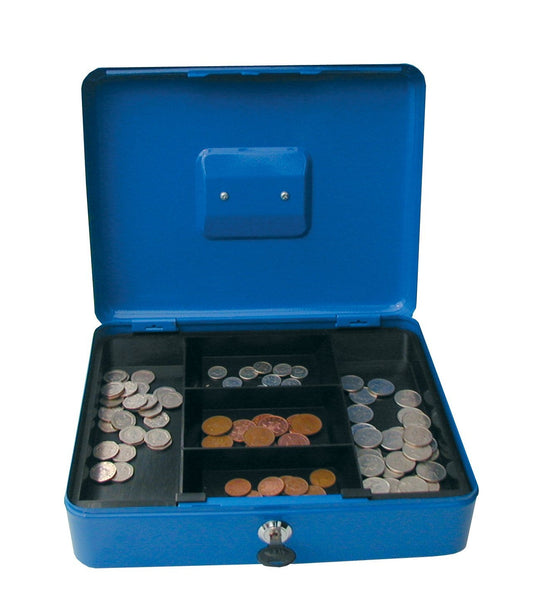 Cathedral Cash Box 12 Inch Black CBBK12 - UK BUSINESS SUPPLIES