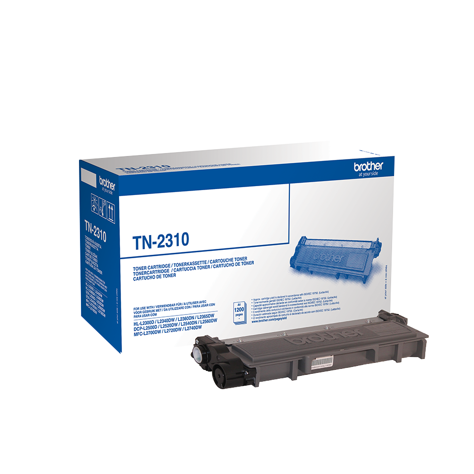 Brother Black Toner Cartridge 1.2k pages - TN2310