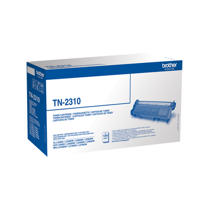 Brother Black Toner Cartridge 1.2k pages - TN2310
