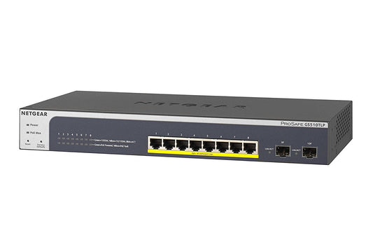 8 Port PoE Gbit Smart Switch with 2x SFP