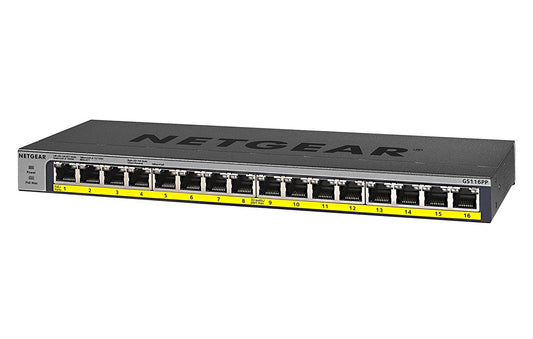 16 Port PoE Gigabit Unmanaged Switch