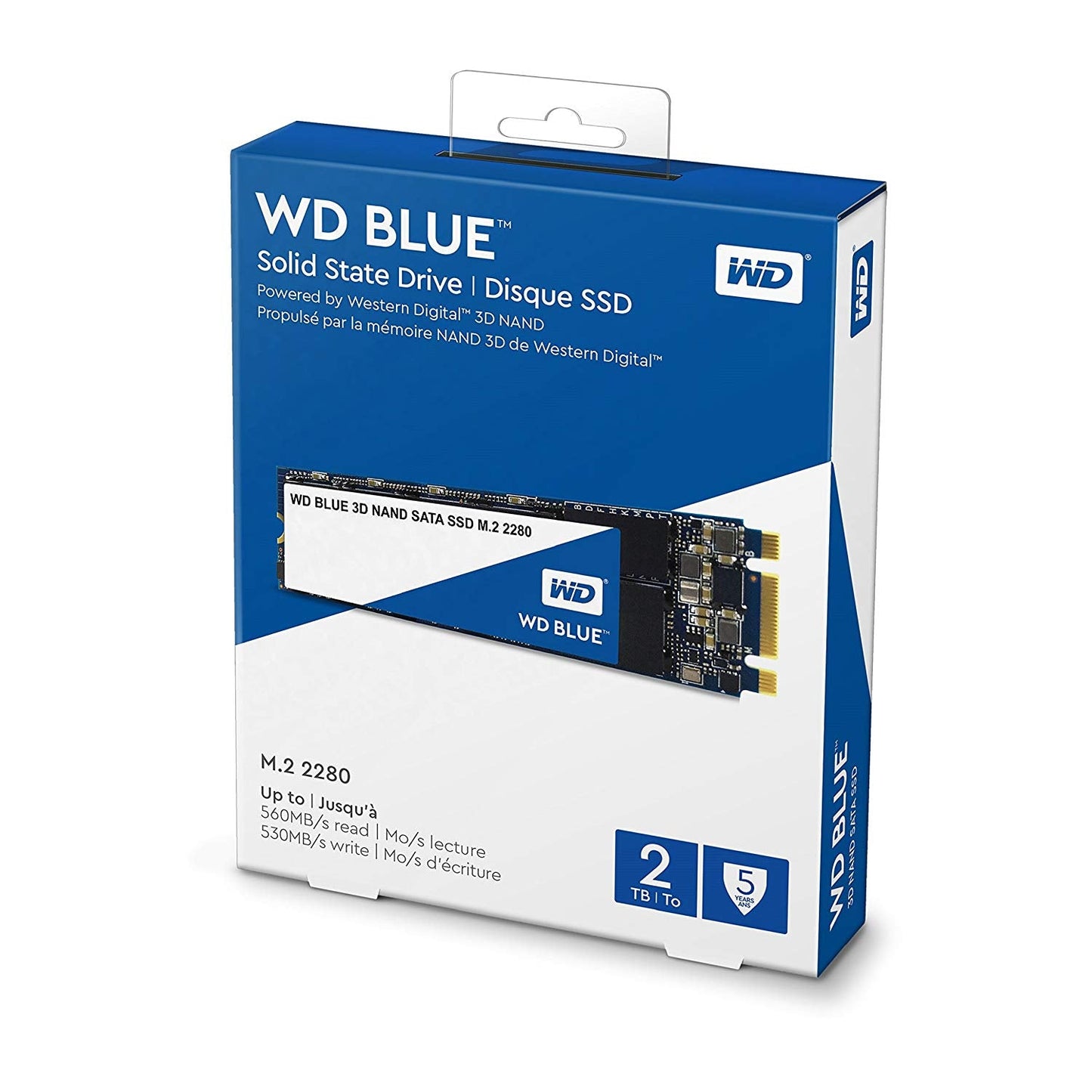 SSD Int 2TB Blue 3D NAND SATA M.2