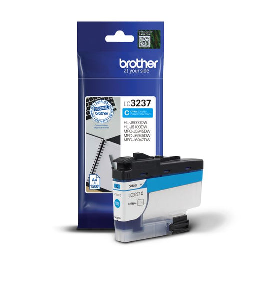 Brother Cyan Ink Cartridge 16ml - LC3237C