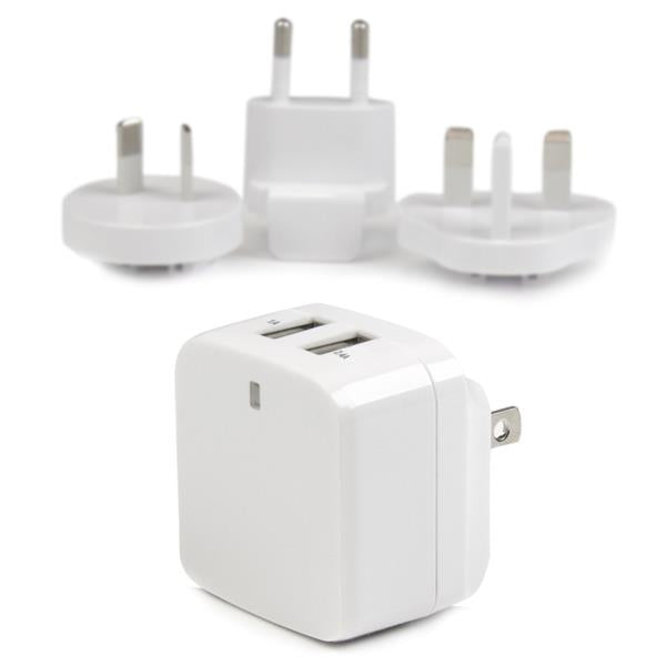 StarTech.com Dual Port USB Wall Charger