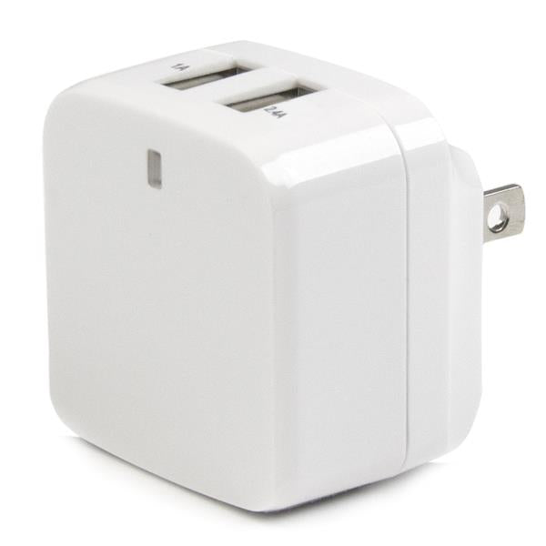StarTech.com Dual Port USB Wall Charger