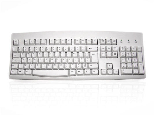 Accuratus 260 USB White QWERTY Keyboard