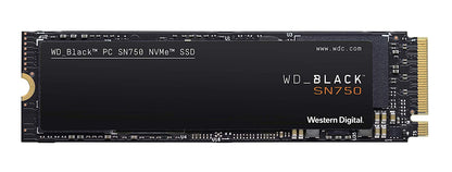 WD SSD 500GB M.2 NVMe Black SN750 Heatsink