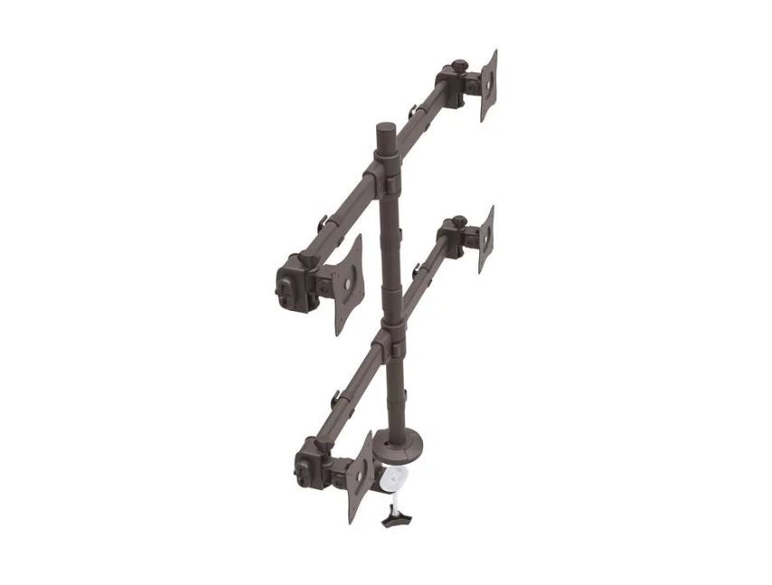 StarTech.com Desk Mount Quad Monitor Arm Steel