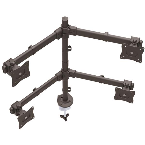 StarTech.com Desk Mount Quad Monitor Arm Steel
