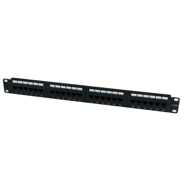 StarTech.com 24 Port 1U Cat 6 110 Patch Panel