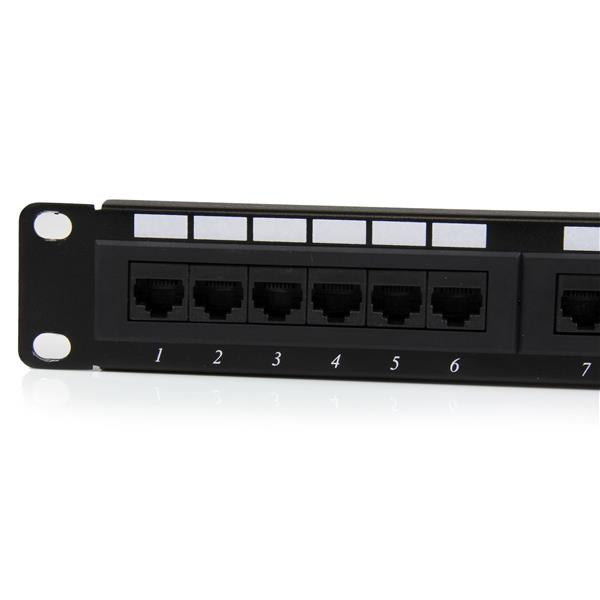 StarTech.com 24 Port 1U Cat 6 110 Patch Panel