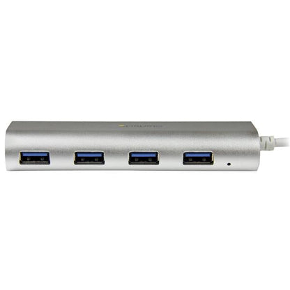 StarTech.com 4 Port USB3 Hub with Built in Cable