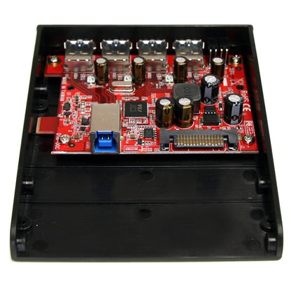 StarTech.com USB3 Front Panel 4 Port Hub 3.5in 5.25in
