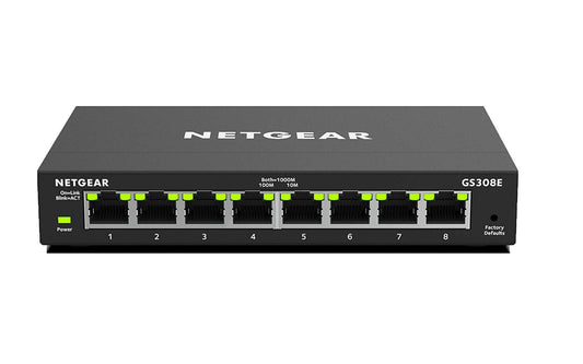 8 Port Gigabit Smart Managed Plus Switch