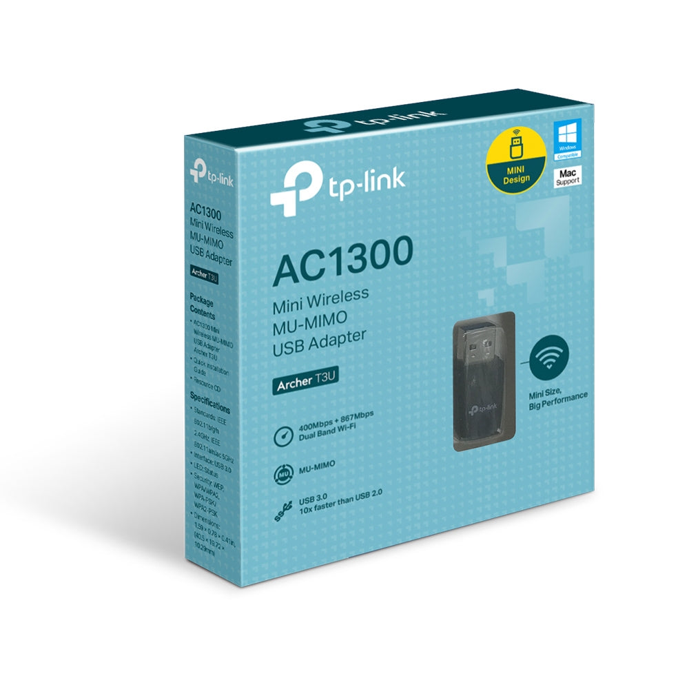 AC1300 Mini Wireless MU MIMO USB Adapter