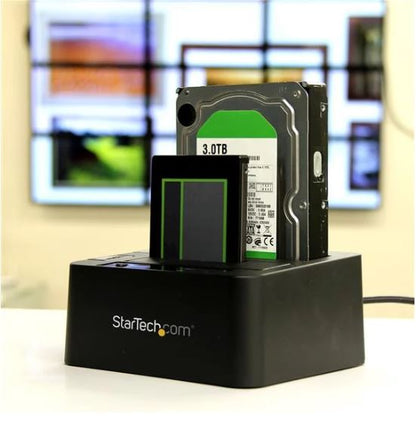 StarTech.com USB3.1 DualBay Dock 2.5 3.5 SATA SSD HDD