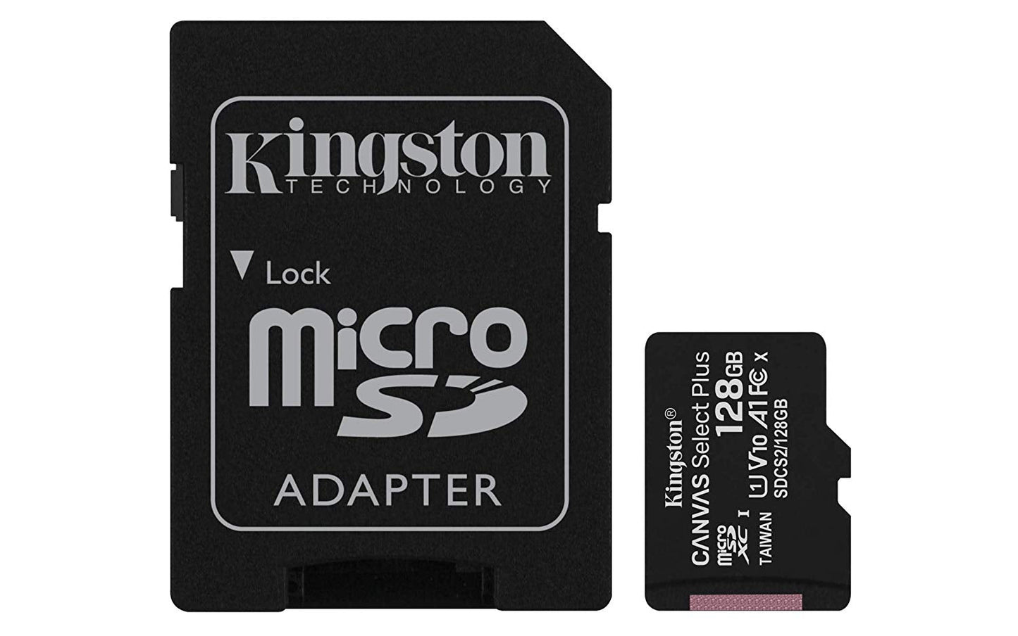 128GB CS Plus C10 MicroSDXC and Adapter