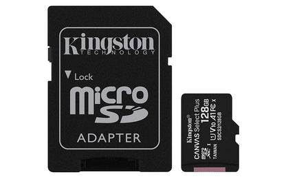 128GB CS Plus C10 MicroSDXC and Adapter