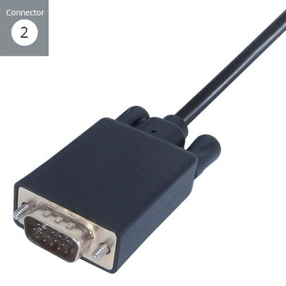 Connekt Gear USB C To VGA Connector Cable 2M 26-2992